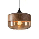 Jevaglo™ | Luxurious Pendant Light made of Glass and Wood