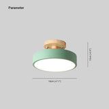 Modern LED Ceiling Light made of Wood