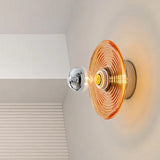 Vintage LED Glass Wall Sconce