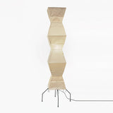 Rice paper floor lamp