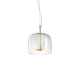 Hotel glass pendant light