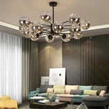 NobleLuminance - Glass ball chandelier