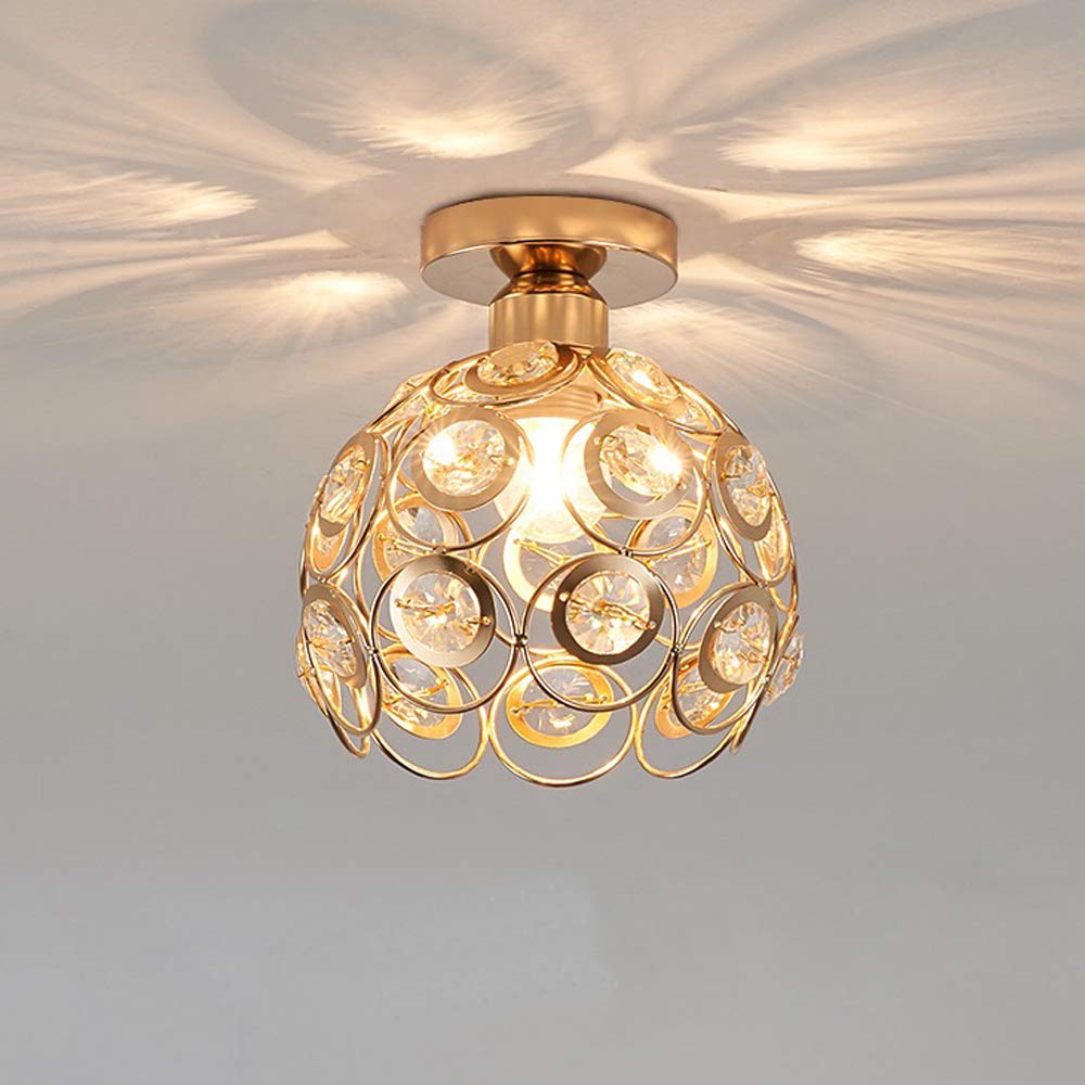 Gold hallway light fixtures hotsell