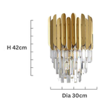 Mini Chandelier Wall Light