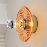 Vintage LED Glass Wall Sconce