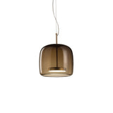 Hotel glass pendant light
