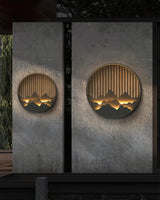 Mountain Outdoor Wall Light