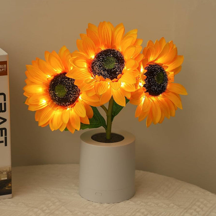 【中古】 Sunflower at Christmas ThePearlfishers Shimmering Sunflower Lamp – Misterlamp Auckland