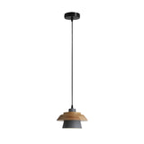 Stone Wood Pendant Lamp