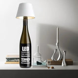 DIY Rechargeable Wine Bottle Table Lamp Head