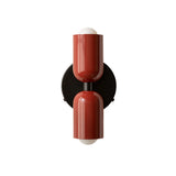 Vintage double head creative home deco wall light