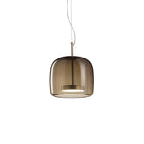 Hotel glass pendant light