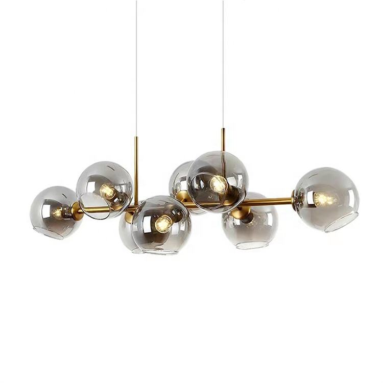 Nordic Glass Ball Chandelier