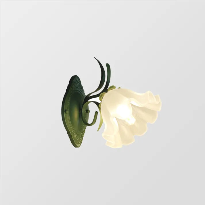 Lily of the Valley Flower Wall Lamp