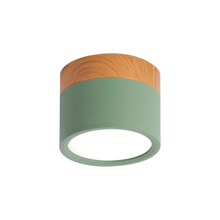 Nordic Cylinder LED ceiling lights for corridors