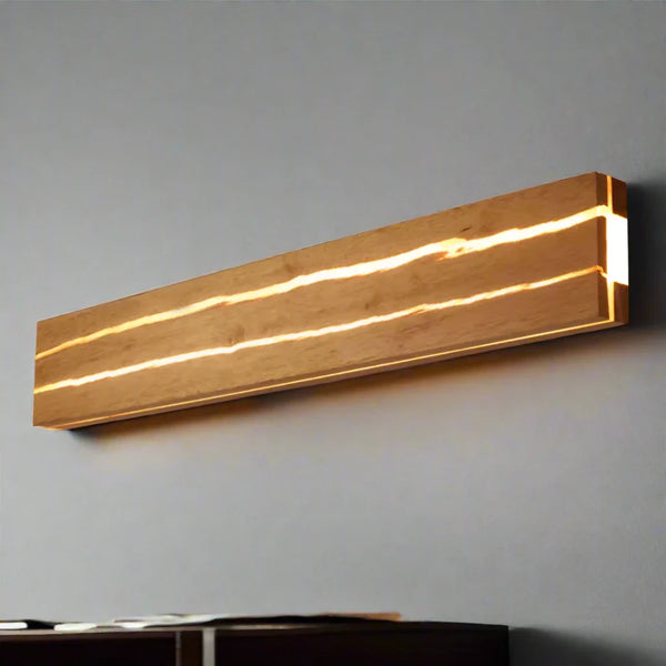 Modern Wood Crack Wall Sconces Home Decor Wall light