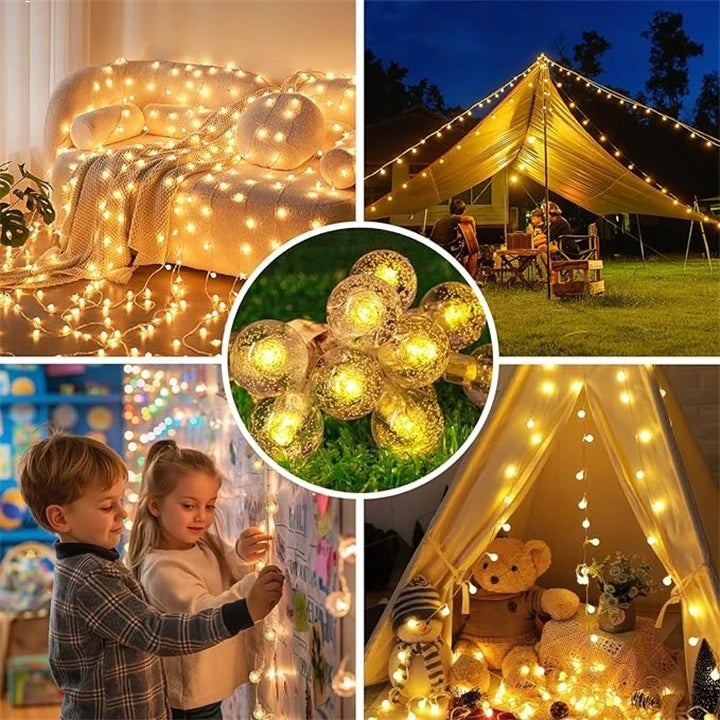 Solarite - Waterproof solar-powered LED fairy lights for outdoor use ...