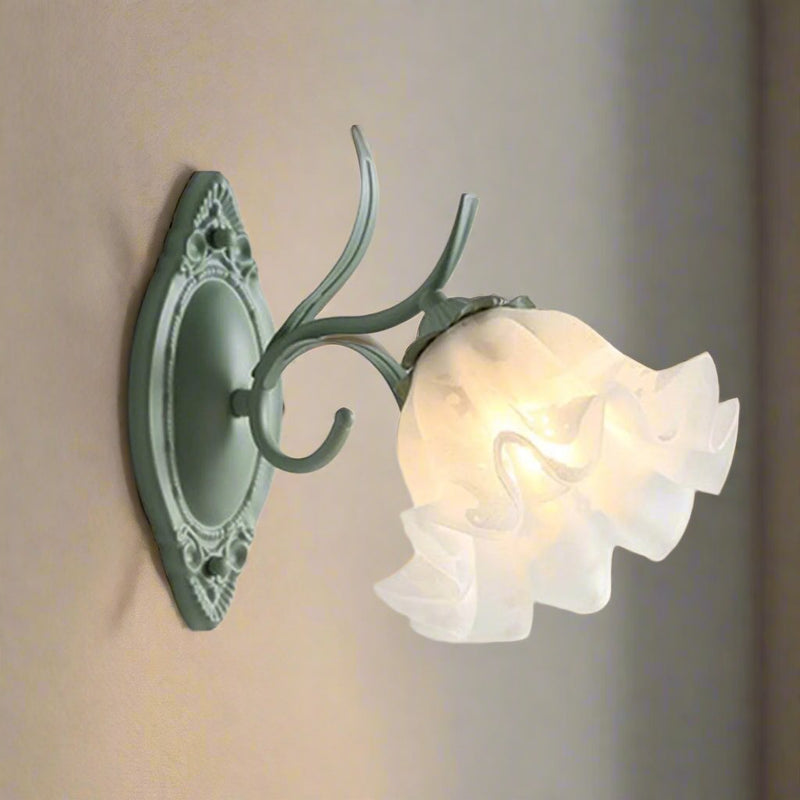 Lily of the Valley Flower Wall Lamp