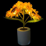 Shimmering Sunflower Lamp