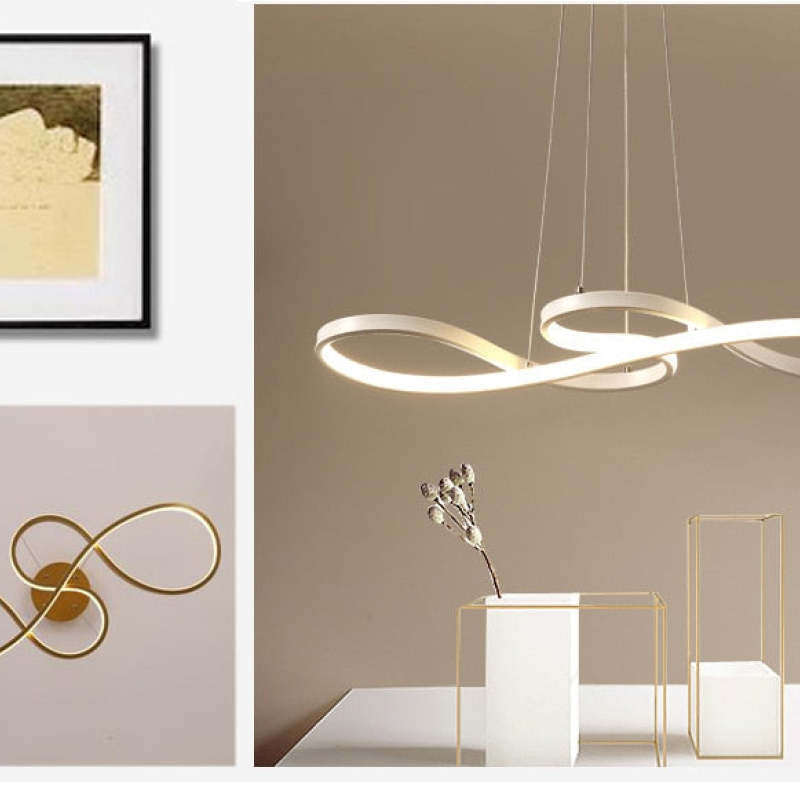 Musical Notes Design LED Pendant Lamp