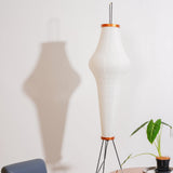 Rice paper floor lamp