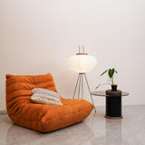 Rice paper floor lamp