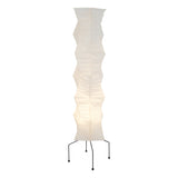 Rice paper floor lamp