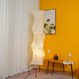 Rice paper floor lamp