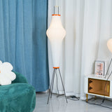 Rice paper floor lamp