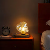 Ice Stone Glass Table Lamp