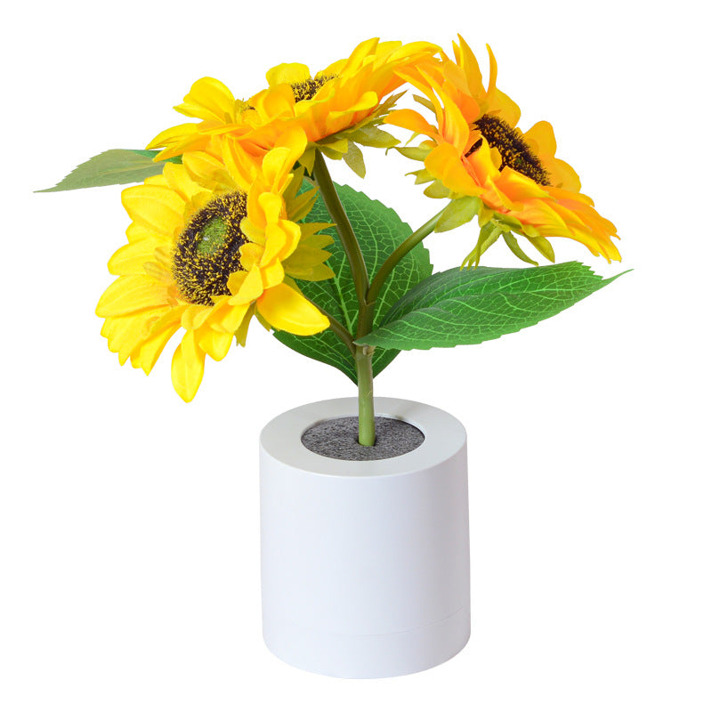 Shimmering Sunflower Lamp