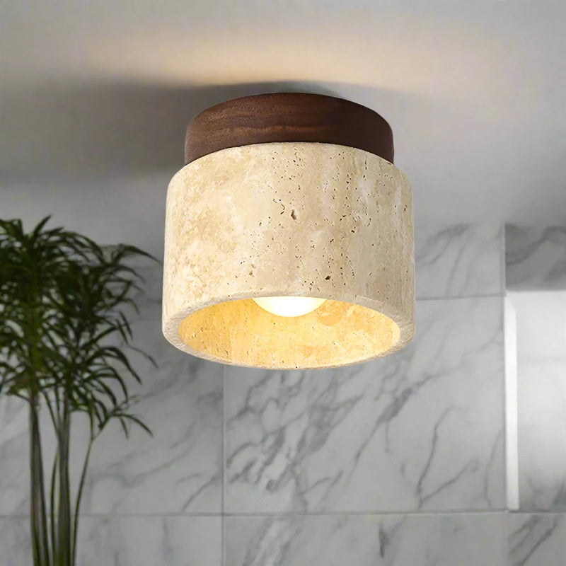 Japanese Creative Cream Style Ceiling Lamp