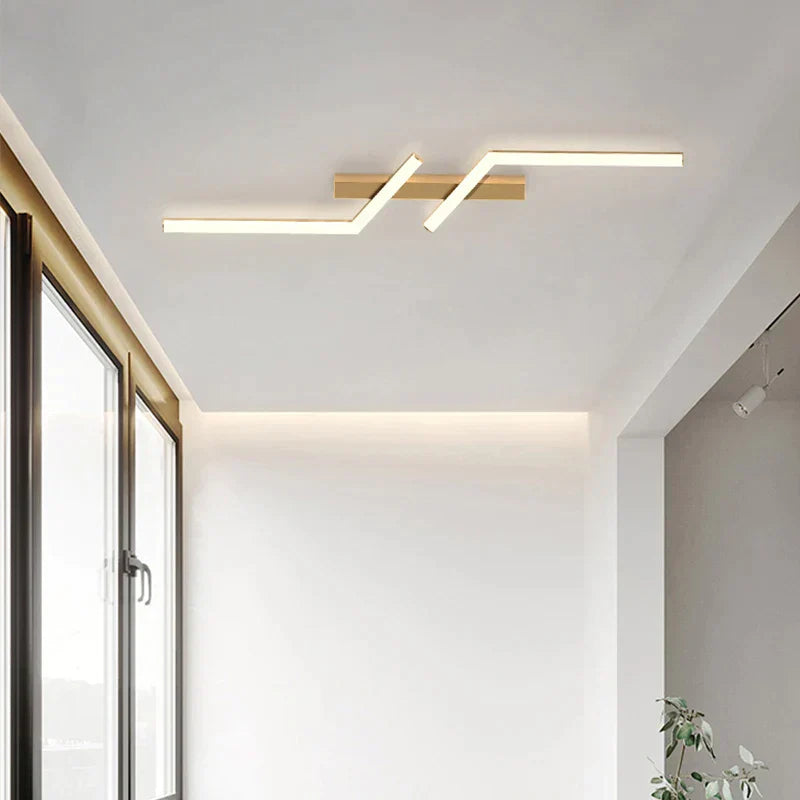 StekGlow - Ceiling Light with LED Line – Misterlamp Auckland