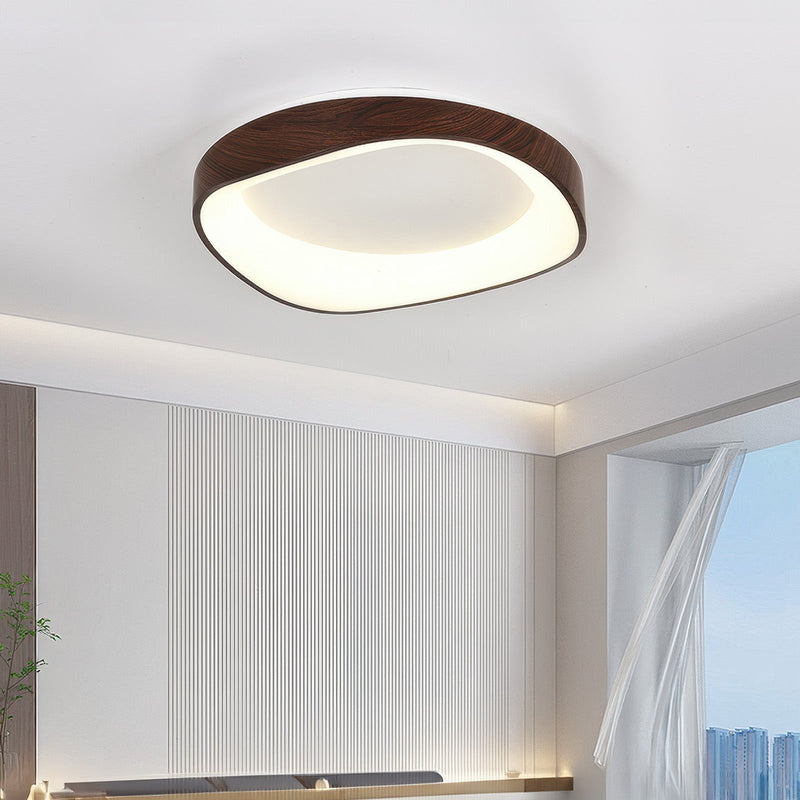 Nordic Artistic Wood Grain Ceiling Light