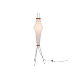 Rice paper floor lamp