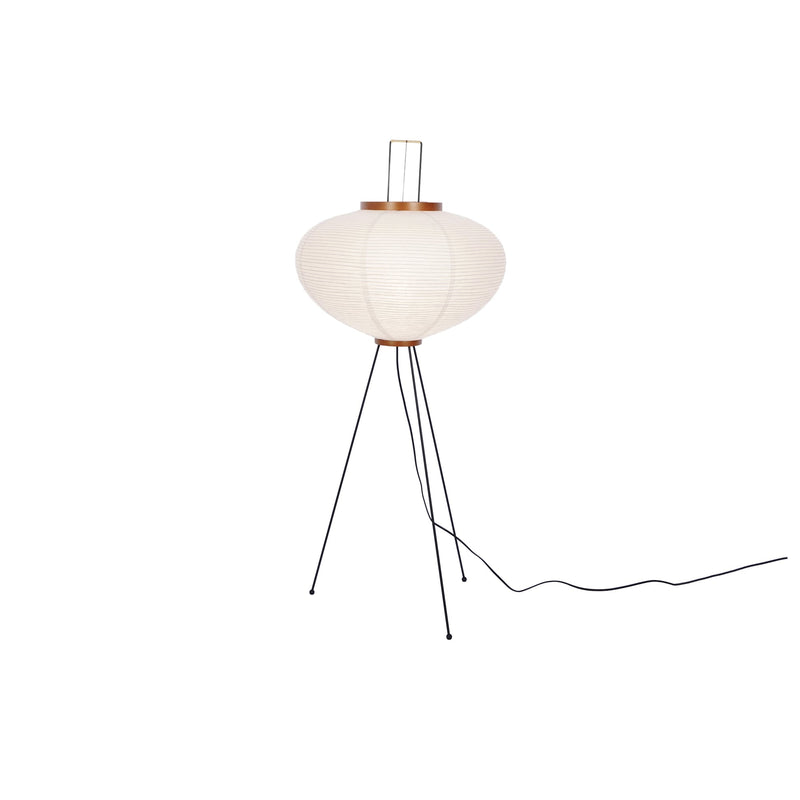 Rice paper floor lamp