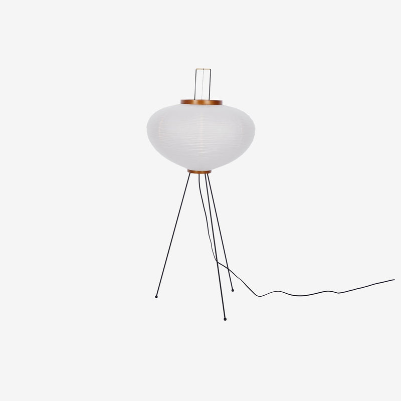 Rice paper floor lamp