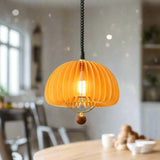 Pumpkin Adjustable Pendant Lamp