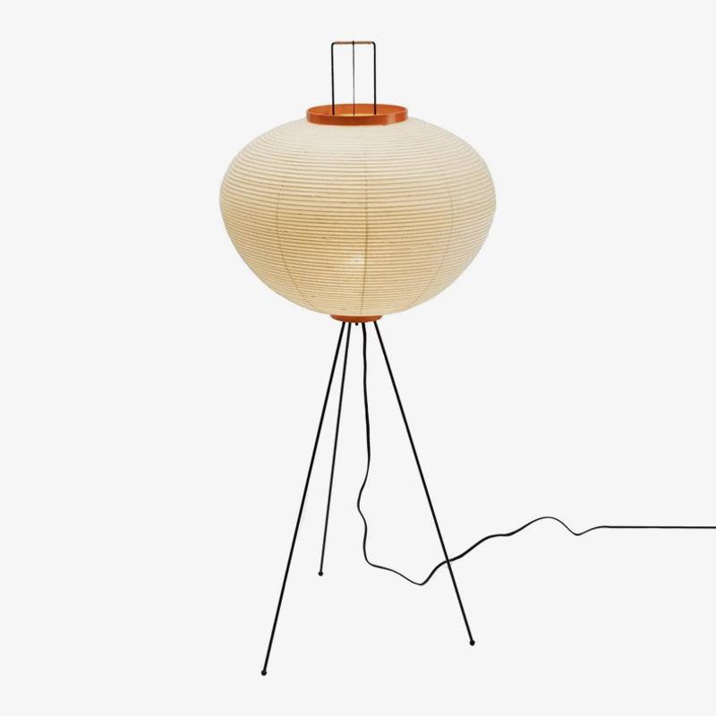 Rice paper floor lamp