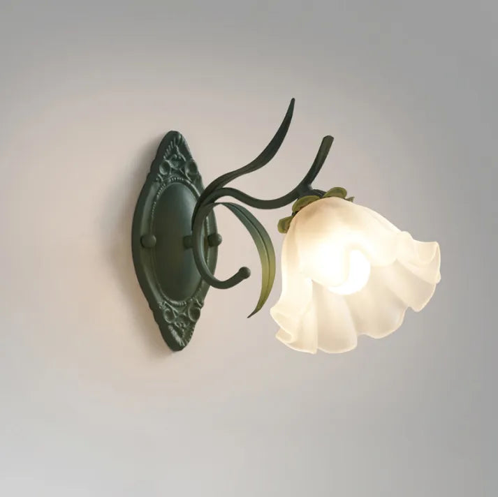 Lily of the Valley Flower Wall Lamp