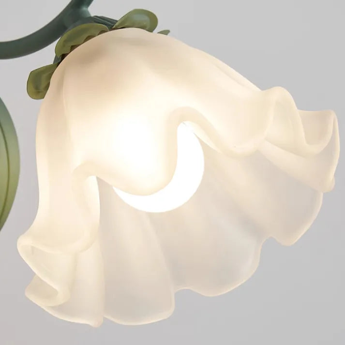 Lily of the Valley Flower Wall Lamp