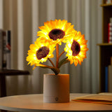 Shimmering Sunflower Lamp