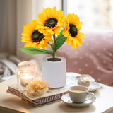 Shimmering Sunflower Lamp