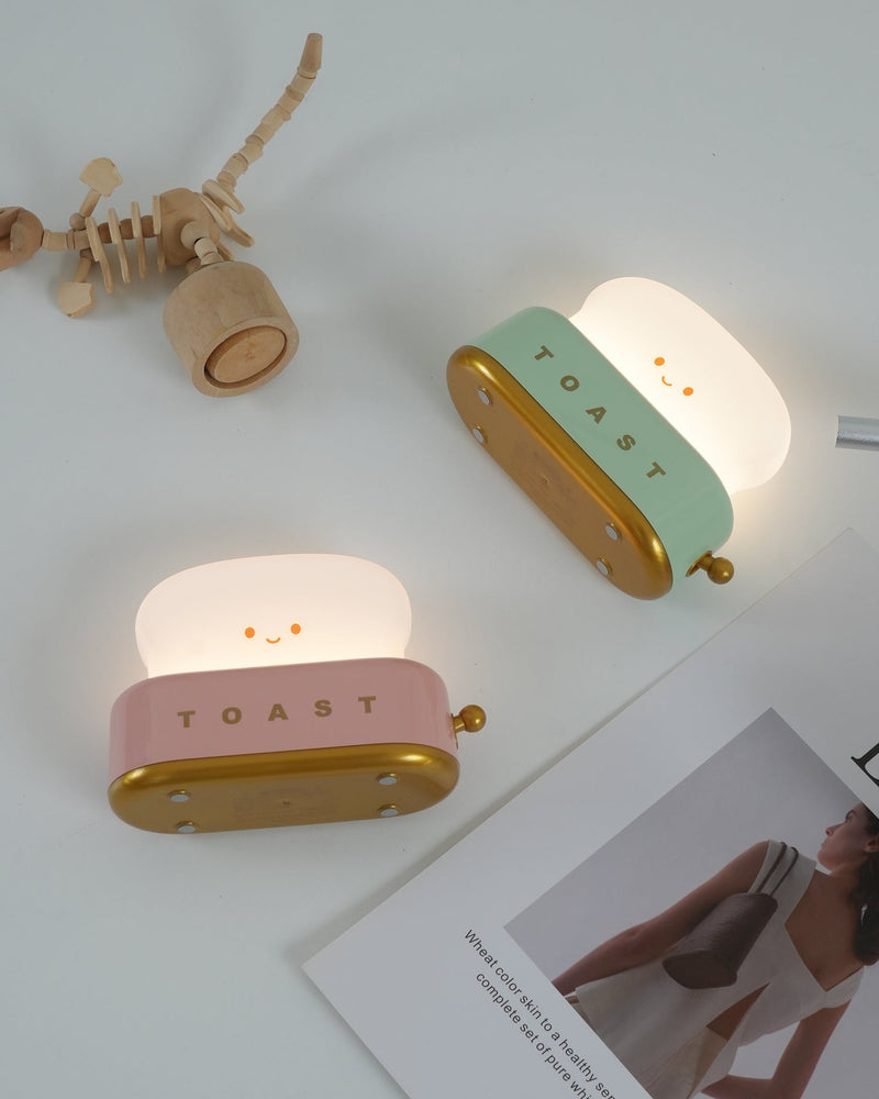 Toaster Design Table Lamp (built-in battery)