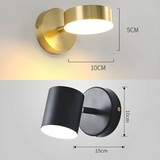Nordic Copper LED Wall Lamps