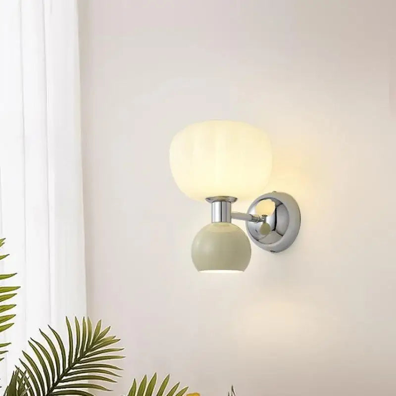 Modern led wall lamps cream