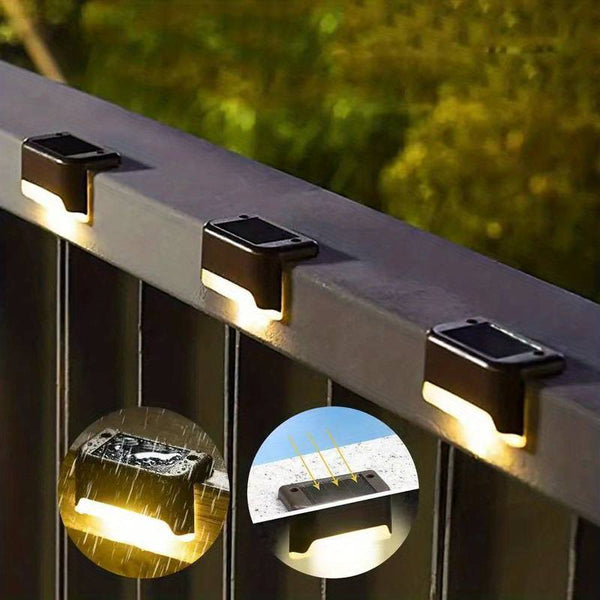 Wireless solar LED wall lights - Create the perfect atmosphere in your garden!