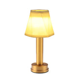 LED Cordless Silk Metal Table Lamp