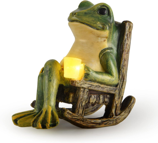 Glowing Garden Frog