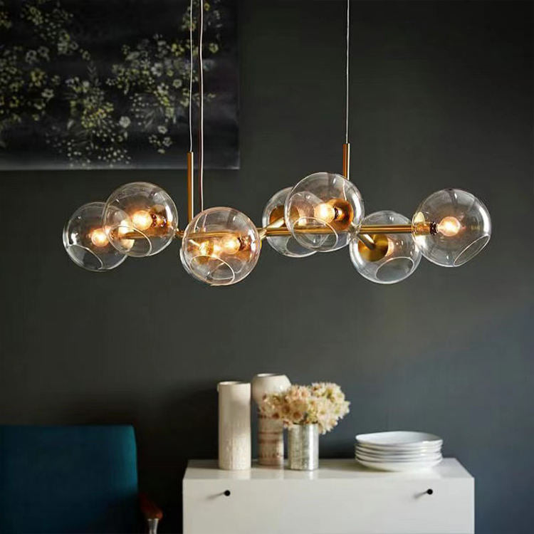 Nordic Glass Ball Chandelier